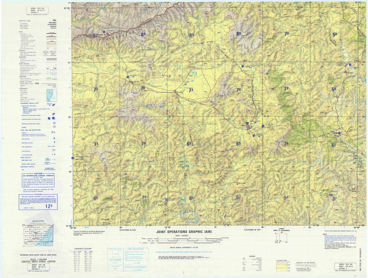 (image for) SH-35-12: Kokstad, South Africa; Lesotho - Click Image to Close