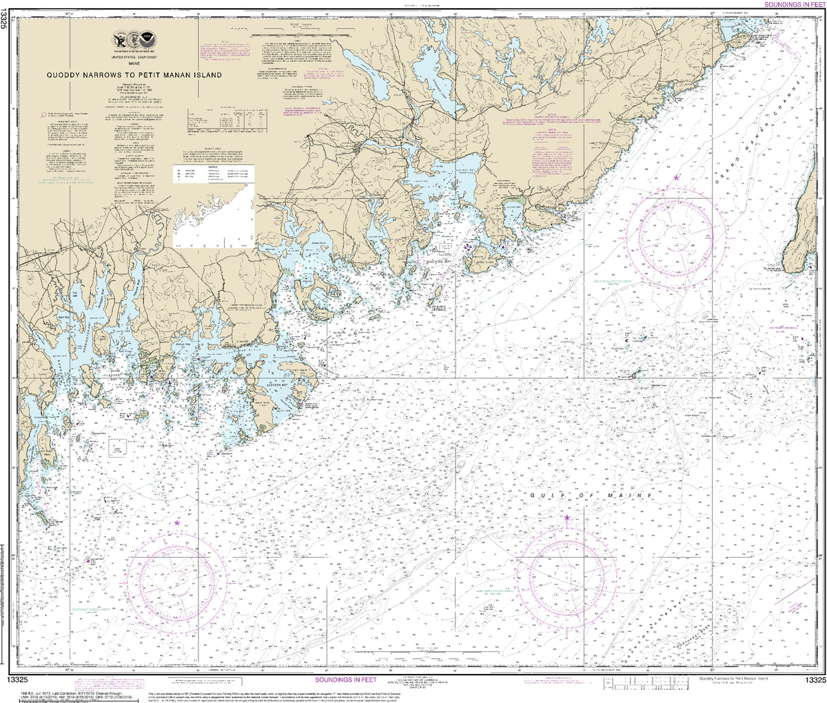 (image for) Quoddy Narrows to Petit Manan lsland - Click Image to Close