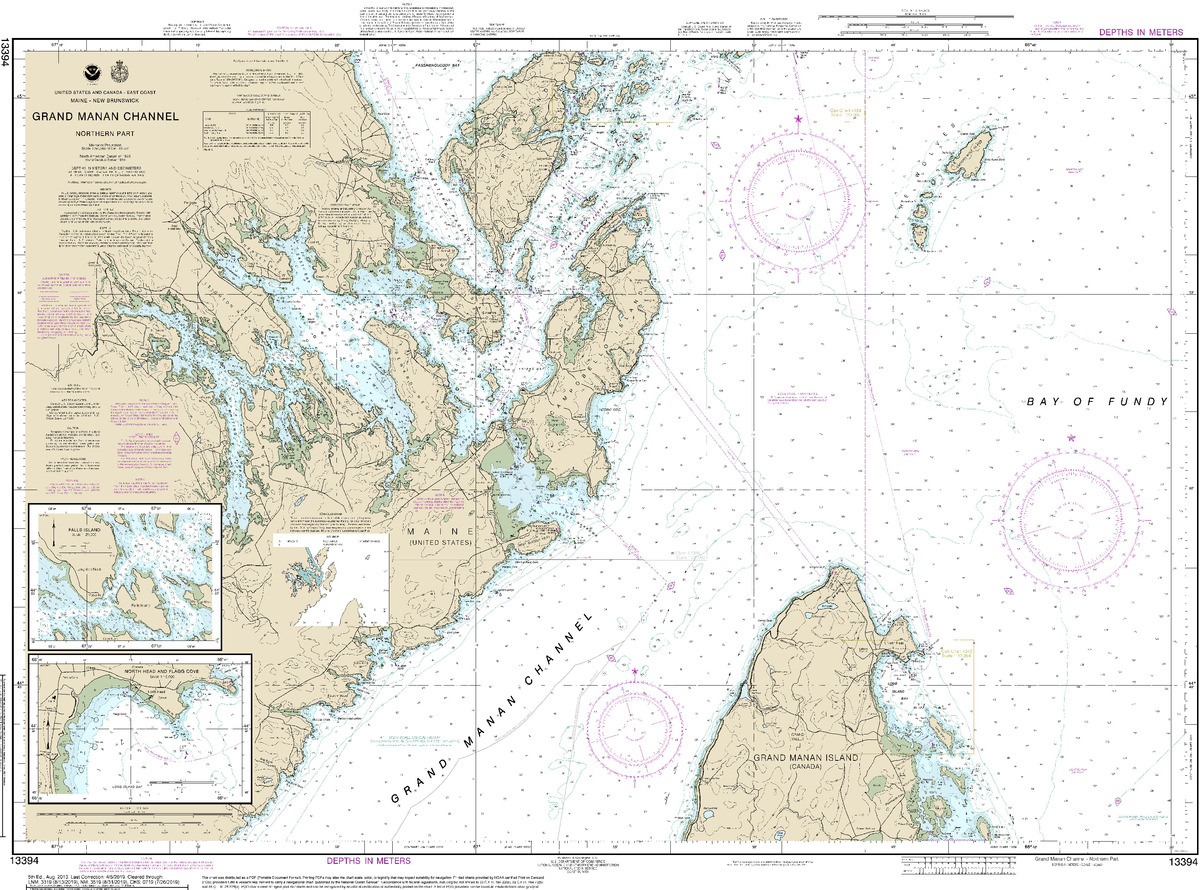 (image for) Grand Manan Channel Northern Part - Click Image to Close