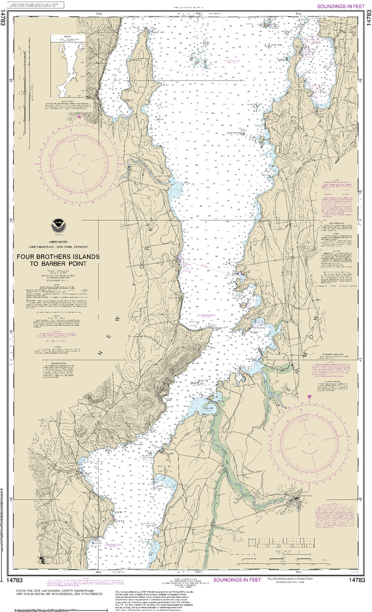 (image for) Four Brothers Islands to Barber Point - Click Image to Close