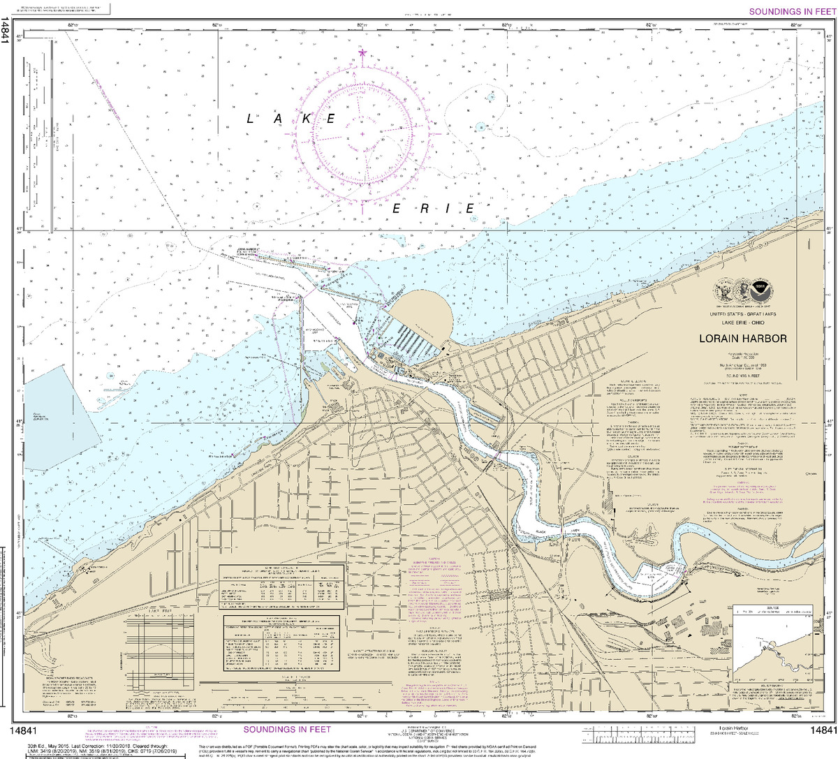 (image for) Lorain Harbor - Click Image to Close