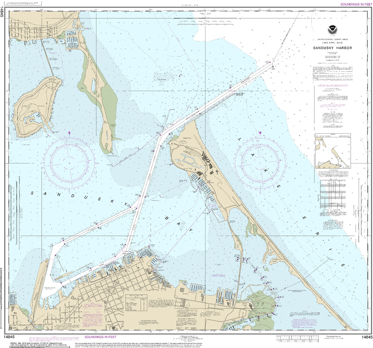 (image for) Sandusky Harbor - Click Image to Close