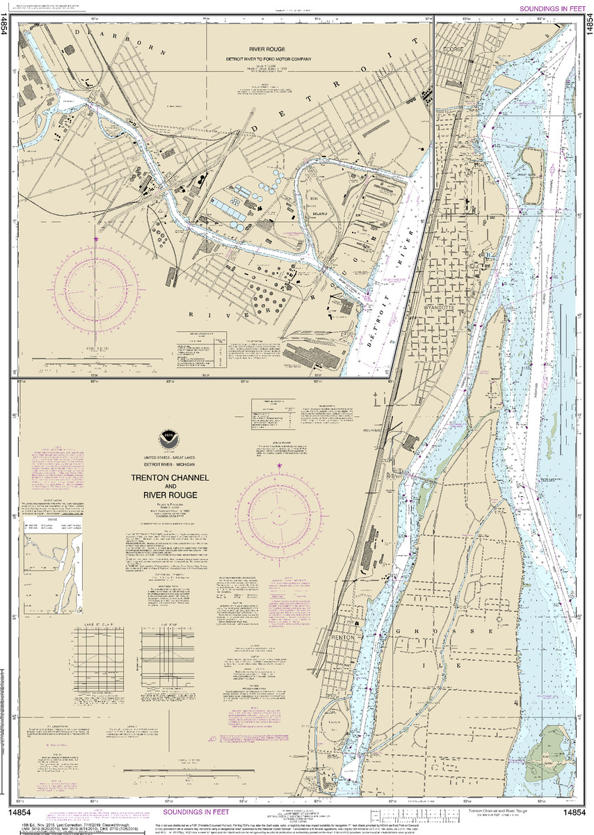 (image for) Trenton Channel and River Rouge - Click Image to Close