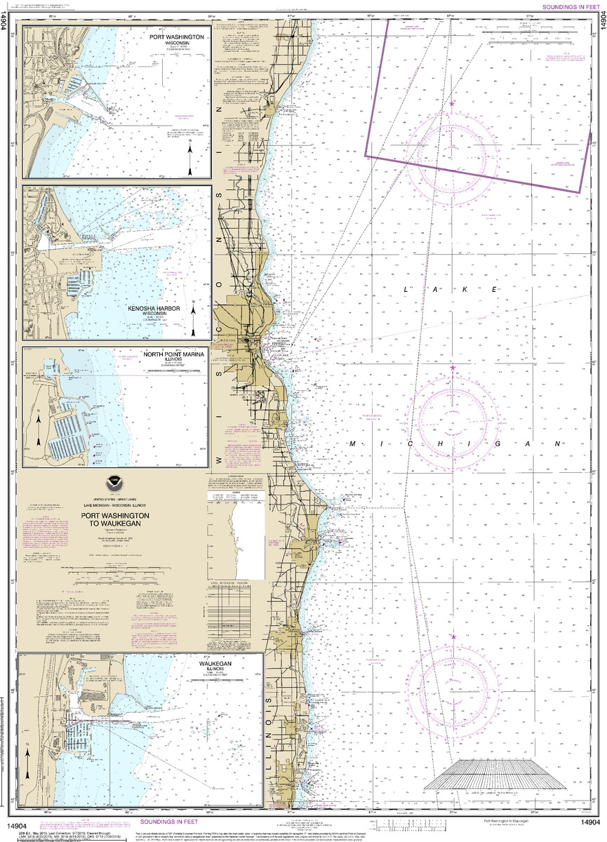 (image for) Port Washington to Waukegan - Click Image to Close