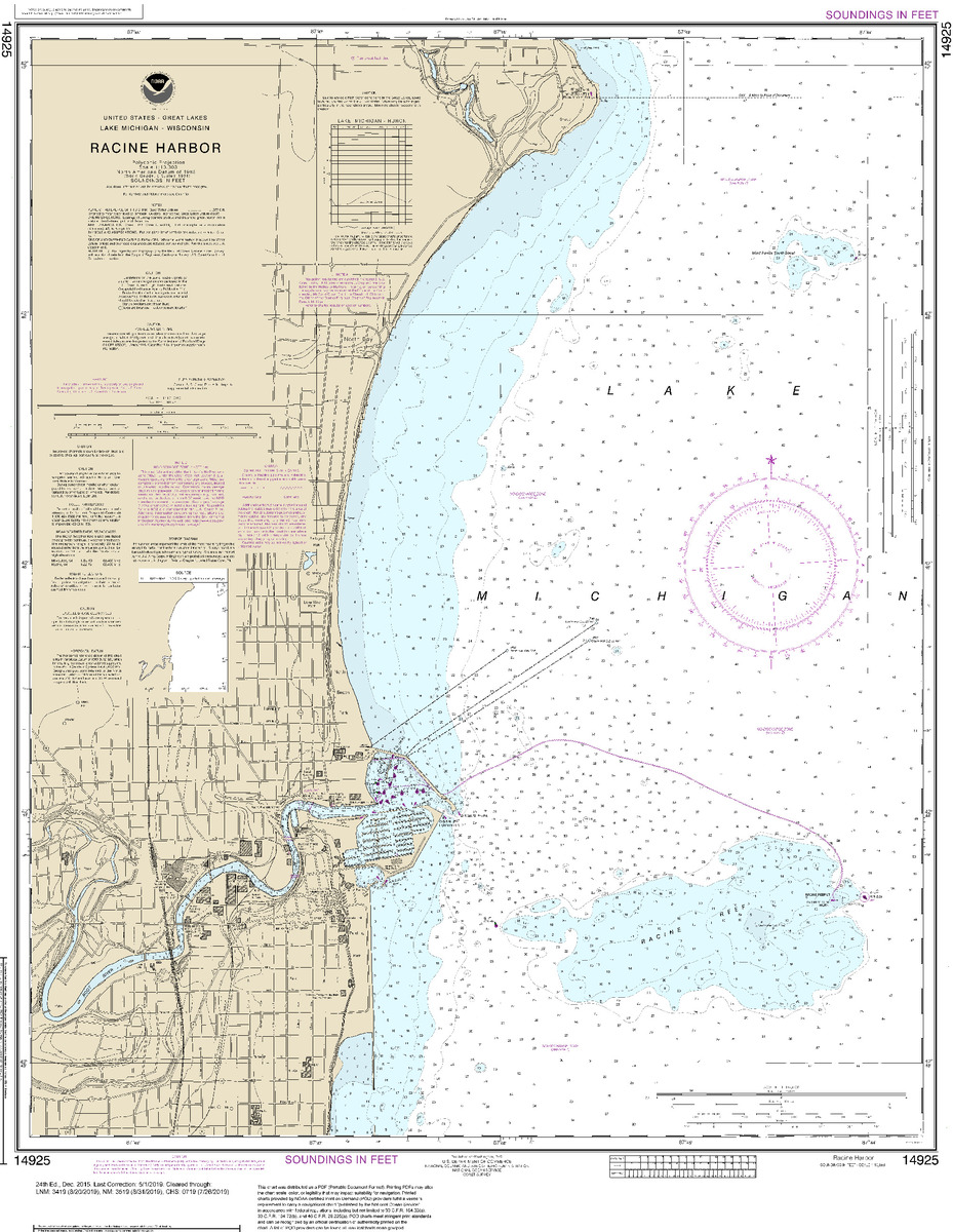 (image for) Racine Harbor - Click Image to Close