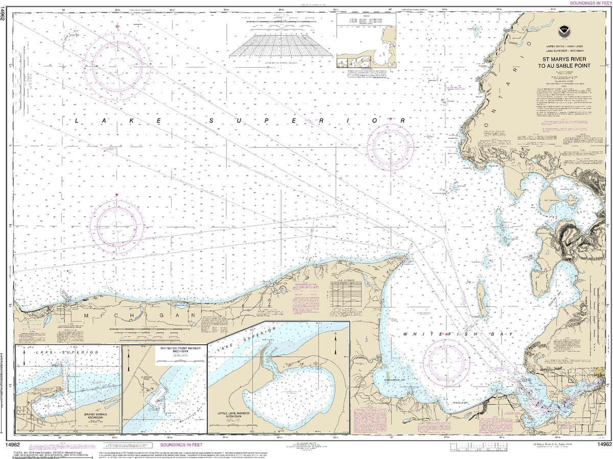 (image for) St. Marys River to Au Sable Point - Click Image to Close