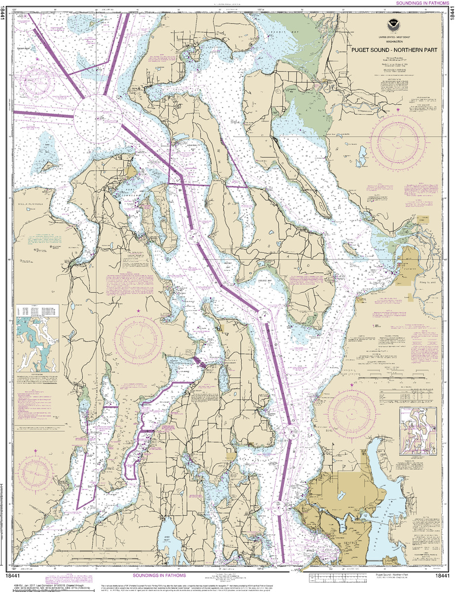 (image for) Puget Sound-northern part - Click Image to Close