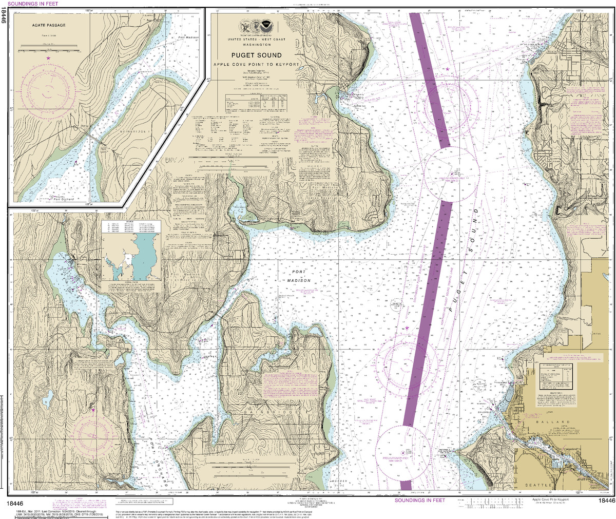 (image for) Puget Sound-Apple Cove Point to Keyport - Click Image to Close