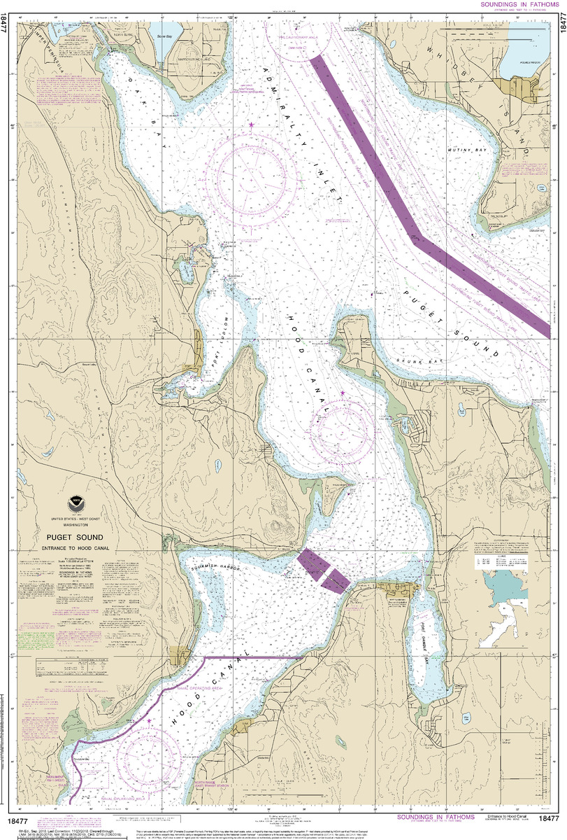 (image for) Puget Sound-Entrance to Hood Canal - Click Image to Close