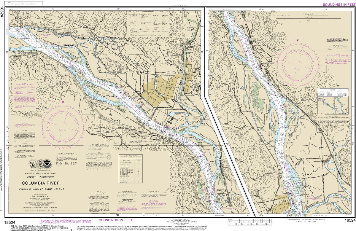 (image for) Columbia River Crims Island to Saint Helens - Click Image to Close