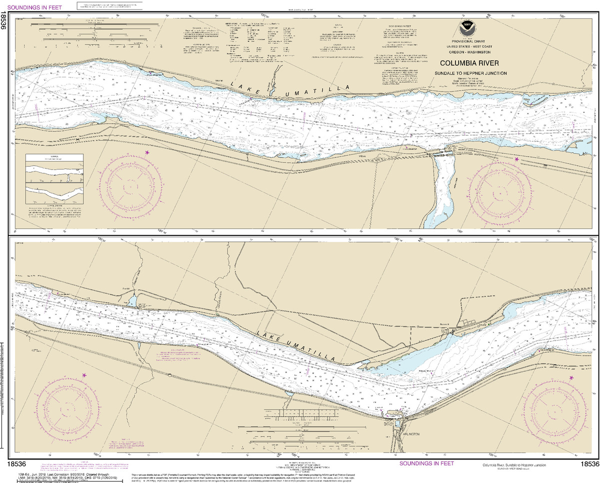 (image for) Columbia River Sundale to Heppner Junction - Click Image to Close