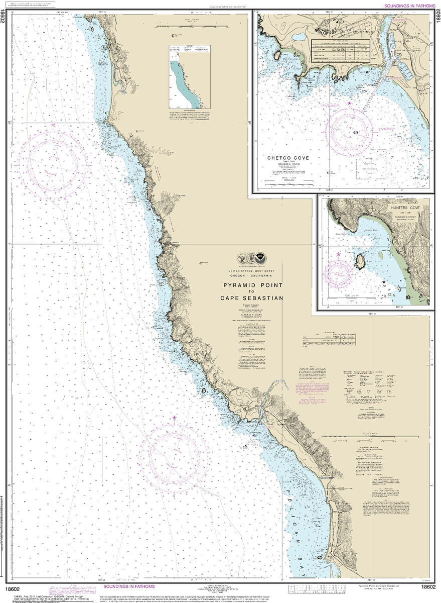 (image for) Pyramid Point to Cape Sebastian - Click Image to Close