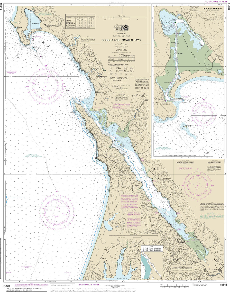 (image for) Bodega and Tomales Bays - Click Image to Close