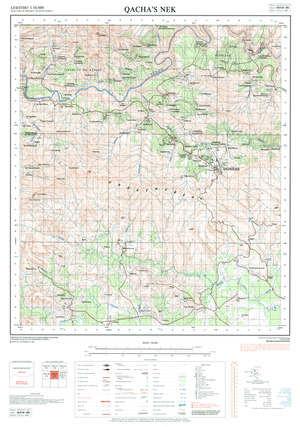 (image for) Lesotho #3028-BA-66: Qachas Nek