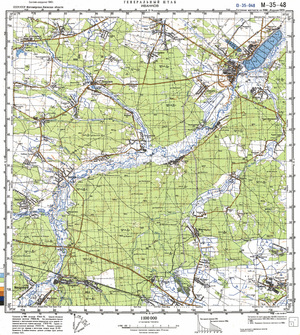 (image for) Ukraine #M-35-048: Ivankov, 1989