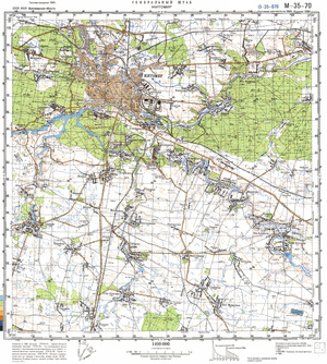 (image for) Ukraine #M-35-070: Zhitomir, 1989