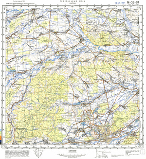 (image for) Ukraine #M-35-097: Kalush, 1991