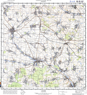 (image for) Ukraine #M-35-107: Lipovets, 1986