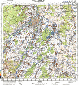 (image for) Ukraine #M-35-110: Ivano-Frankovsk, 1991