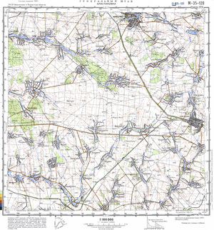 (image for) Ukraine #M-35-120: Hristinovka, 1978