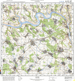 (image for) Ukraine #M-35-127: Sokiryany, 1986