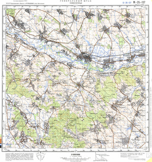 (image for) Ukraine #M-35-137: Novoselitsa, 1978