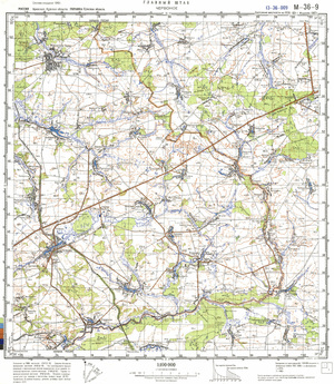 (image for) Ukraine #M-36-009: Chervonoe, 1987