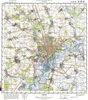 (image for) Ukraine #M-36-015: Chernigov, 1990