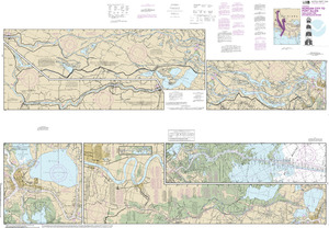 (image for) IC Waterway Morgan City to Port Allen with Atchafalaya River