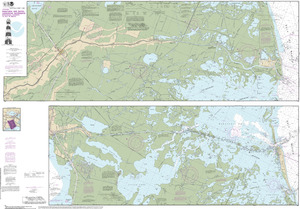 (image for) Barataria and Bayou Lafourche IC Waterway to Gulf of Mexico