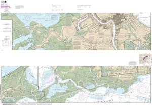 (image for) Intracoastal Waterway Waveland to Catahoula Bay