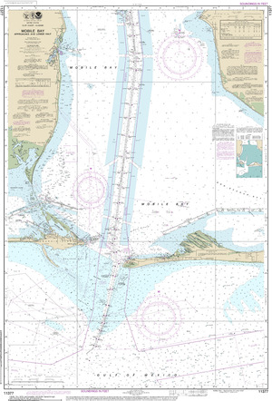 (image for) Mobile Bay Approaches and Lower Half