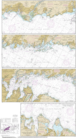 (image for) LI Sound-New Haven Harbor and Pt Jefferson to Throgs Neck
