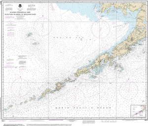 (image for) Alaska Peninsula and Aleutian Islands to Seguam Pass