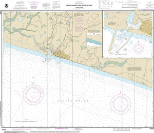 (image for) Nome Hbr. and approaches, Norton Sound