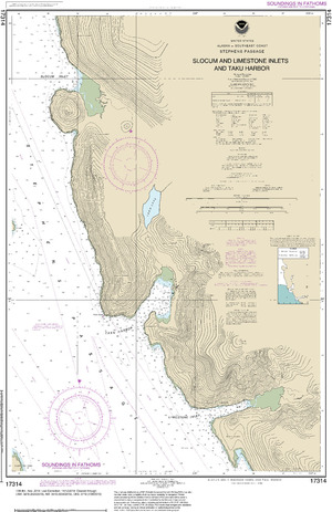 topagrafic map of funter bay