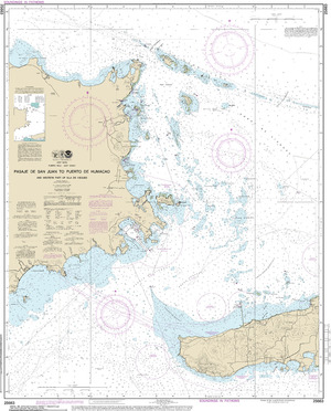 (image for) Pasaje de S Juan to Prto de Humacao and W Part of I de Vieques