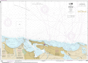 (image for) Approaches to San Juan Harbor