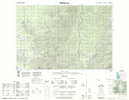 (image for) Ecuador #3490-2: Membrilla