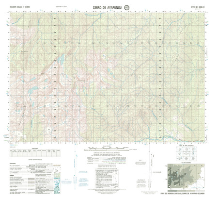 (image for) Ecuador #3986-4: Cerro de Ayapungu