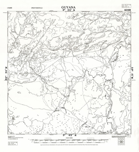 (image for) Guyana: 60 NW provisional