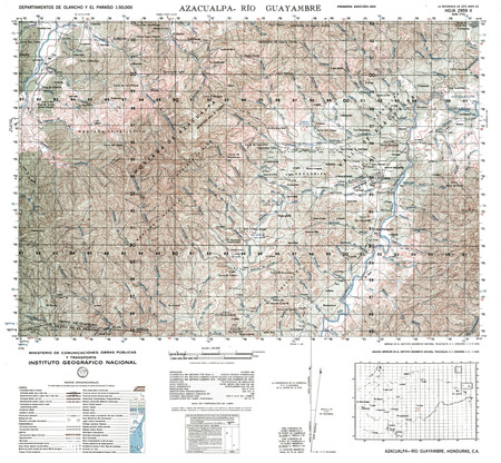 (image for) Honduras #2959-02: Azacualpa Rio Guayambre