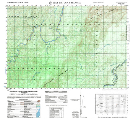 (image for) Honduras #3160-02: Ríos Patuca Y Segovia