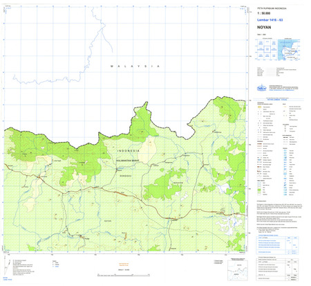(image for) Indonesia Kalimantan #1416-63: