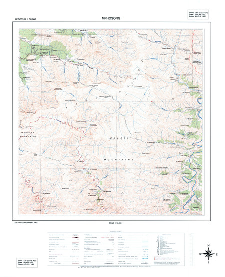 (image for) Lesotho #2928-AB-25: Mphosong