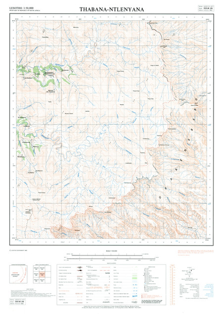 (image for) Lesotho #2929-AD-39: Thabana Ntlenyana