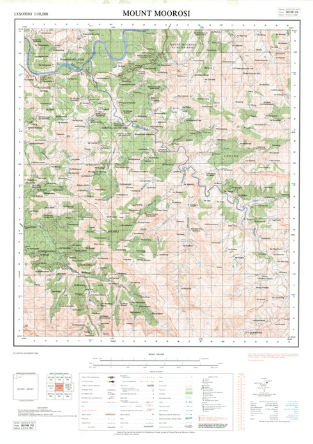 (image for) Lesotho #3027-BD-73: Mount Moorosi