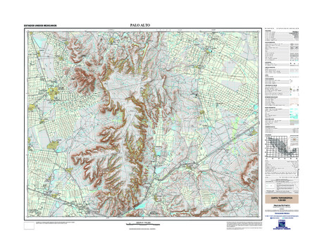 Mexico #F14C11: Palo Alto - $20.00 : Charts and Maps, ONC and TPC 