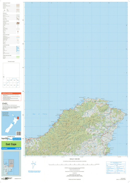 (image for) New Zealand #250-07: East Cape