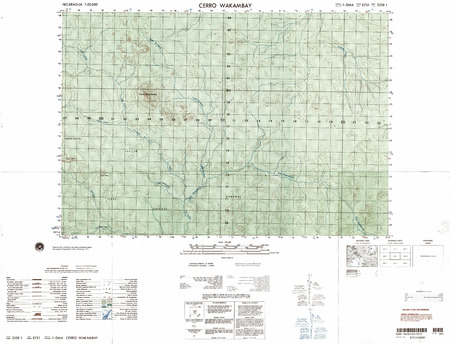 (image for) Nicaragua #3358-1: Cerro Wakambau